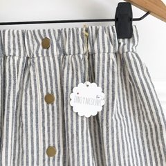 Falda rayada Emilia - comprar online
