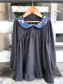 Vestido Simona (cuello azulino) - comprar online