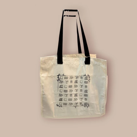Ecobag Feira Algodão 100% reciclado - estampas diversas na internet