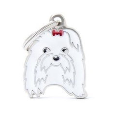 Chapita My Family Colección MY FRIENDS MALTESE - comprar online