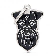 Chapita My Family Colección MY FRIENDS SCHNAUZER