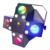 Derby 3 en 1 Efecto Led, Laser y Strobo Dmx