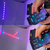 Láser 3W RGB con APP Bluetooh Full Color Gráfico para DJ Eventos
