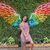 Letrero en Neon Luminoso Led Angel para Bar Karaoke Discoteca
