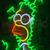 Letrero Luminoso Neon Flex Luminoso Led Homero Simpson Karaoke Bar