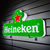 Cartel Luminoso Led de Cerveza Heineken para decoración