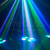 Derby LED 4 en 1 RGBW LED Láser Cortadora Dmx Luces para DJ Discoteca