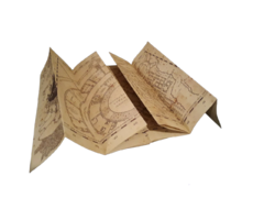 Mapa Del Merodeador Harry Potter Marauders Map Hogwarts - comprar online