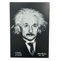 Poster Albert Einstein Modelo 3 Lamina Fisica Ciencia