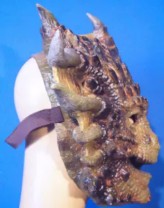 Mascara Dragon Latex Disfraz Cosplay - comprar online
