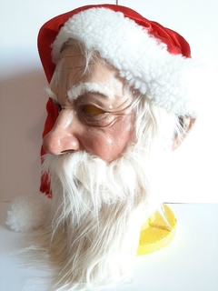 Media Mascara Papa Noel Santa Claus Latex Navidad Disfraz - comprar online