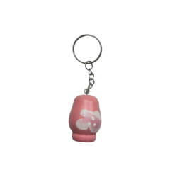 LLAVERO Mamushka Rosa Madera - comprar online