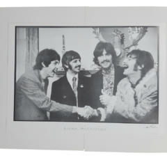 Posters The Beatles Manos John Lennon Paul Ringo Laminas Musica