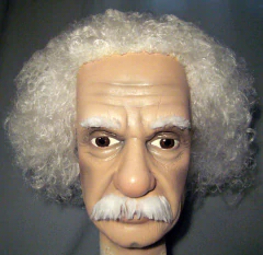 Mascara Albert Einstein Cientifico Latex Disfraz