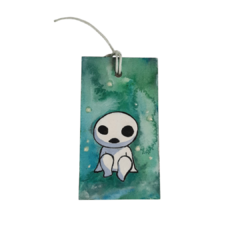 Cuadrito Kodama Princesa Mononoke Detalle Luminiscente Estudio Ghibli
