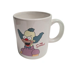 Taza Krusty Los Simpsons Ceramica Cafe - Mordortoys Store