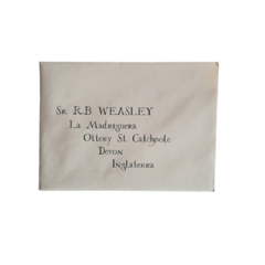 Carta Aceptacion Hogwarts Ron Weasley Español Artesanal