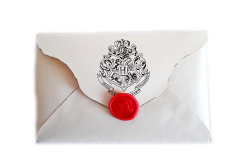 Carta Aceptacion Hogwarts Harry Potter Artesanal Lacre - comprar online