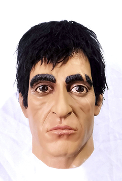 Mascara Scarface Caracortada Completa Latex Disfraz