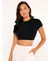 Top Cropped Feminino Básico Manga Curta Suplex Premium | REF: TP002 - loja online