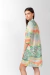 CHEMISIER CORTO VOILE VERDE - comprar online