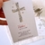 Imagen de Estampita “Cruz de hojas”