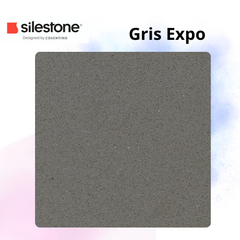 Mesada De Baño Silestone Gris Expo 60cm x 50m en internet