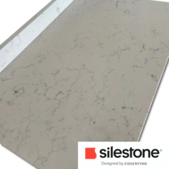 Mesada Baño Silestone Lyra 50cm x 40cm - comprar online