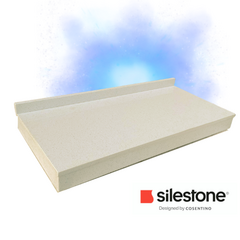 Mesada de Baño Silestone Blanco Stellar 60cm x 40cm - comprar online