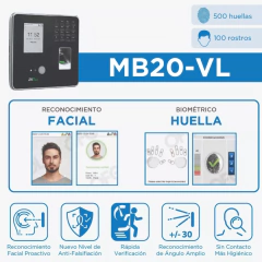 Biometrico FACIAL y Control de Acceso - SOLUCION INSTALADA - - comprar online