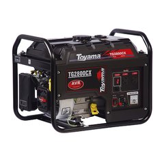 Gerador Toyama TG2800CX-XP , Gasolina. Motor de 6.5HP, Partida Manual, Monofásico, Potência Máxima de 2.7KVA e Potência Nominal de 2.2KVA, Bivolt 110 e 220 volts, Tanque de 18 litros- Com Aproximadamente 13 horas de Autonomia - COD.201.003 - comprar online
