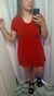 VESTIDO ANA ROJO LUNARES NEGROS
