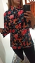 Camisa manga 3/4 Asian flower - comprar online
