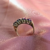Anillo baguettes - Exótica Joyas