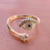 Anillo ojito turco y punto de luz - comprar online