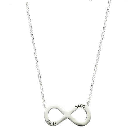 Collar infinito calado personalizado