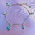 Tobillera Hamsa y ojito - comprar online