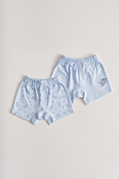 Boxer Set x2 Space Boy Celeste