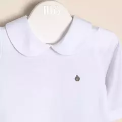 Body de algodón con cuello redondeado con dije - comprar online