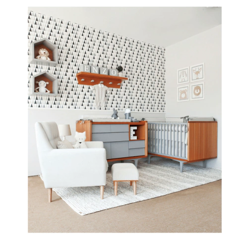 Tapete Infantil Cinza Claro - comprar online