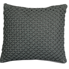 Almofadas Cinza de Corda Náutica e Neoprene (3peças) na internet