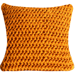 Almofada Mostarda de Sofá e Cama Gênova 50x50