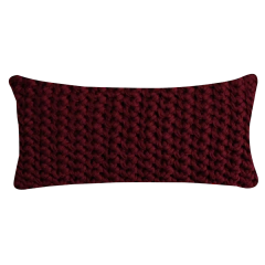 Almofada Vinho de Sofá e Cama Gênova 30x60
