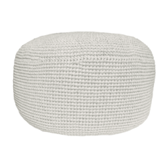 Puff Off White de Sala e Quarto 40x80
