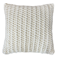 Almofada Off White de Sofá e Cama Gênova 50x50