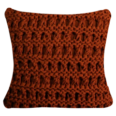 Almofada Ocre de Sofá e Cama Turim 50x50