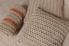 Almofada Bege de Cama Gênova 50x70 na internet