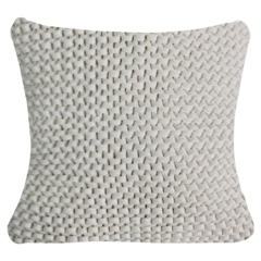 Almofada Off White de Sofá e Cama Bari 50x50