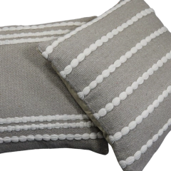 Almofadas Bege de Sala e Quarto (2 peças)