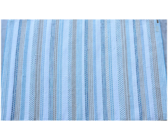Tapete Quarto Infantil Azul 100x150 - Oficina da Roça
